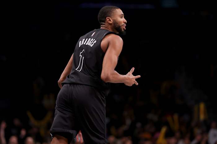 Brooklyn Nets forward Mikal Bridges